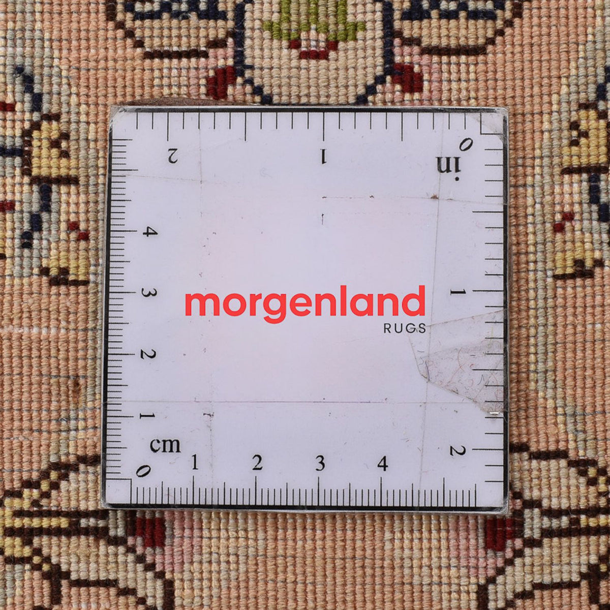 Tapis de couloir Tapis persan - Tabriz - Royal - 376 x 80 cm - or