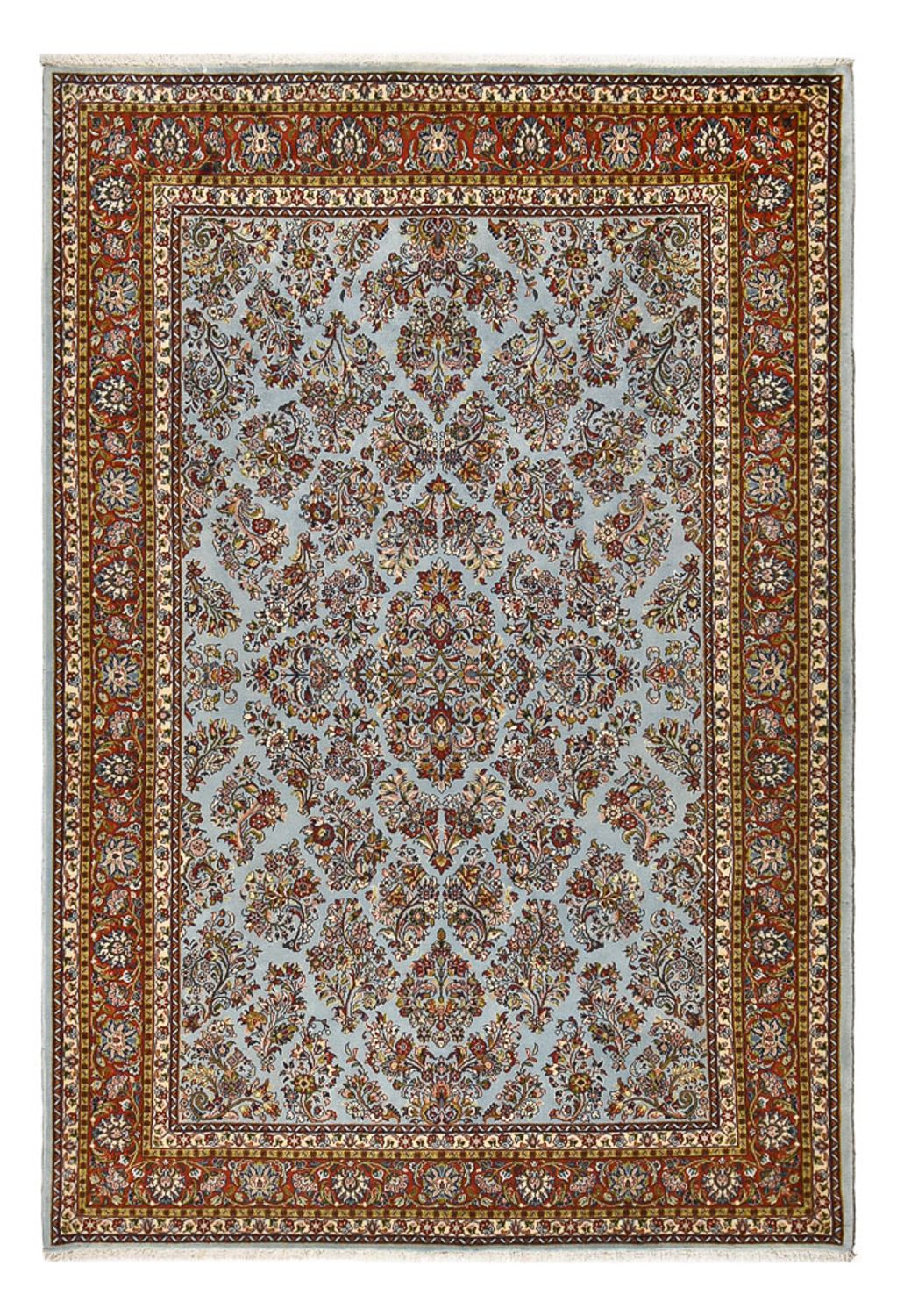 Tapis persan - Classique - 300 x 205 cm - bleu clair