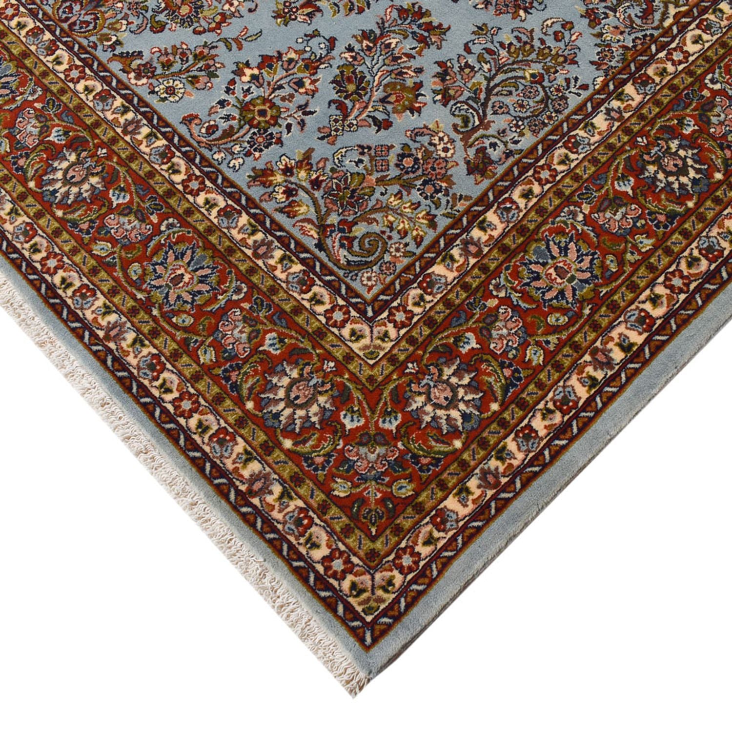 Tapis persan - Classique - 300 x 205 cm - bleu clair