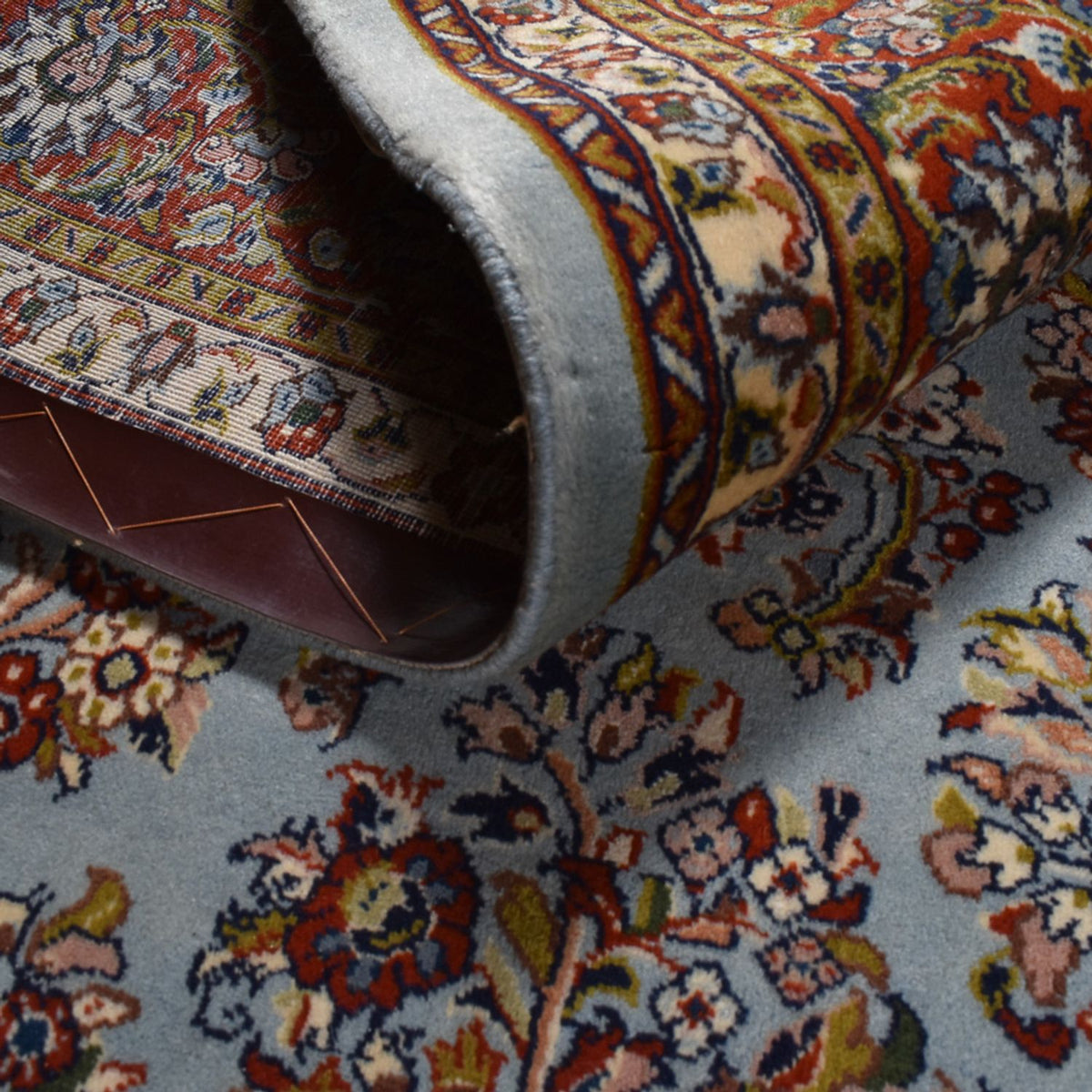 Tapis persan - Classique - 300 x 205 cm - bleu clair