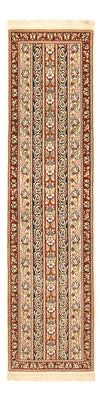 Tapis de couloir Tapis persan - Ghom - Royal - 198 x 52 cm - beige