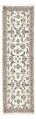 Tapis de couloir Tapis persan - Nain - Royal - 192 x 57 cm - crème