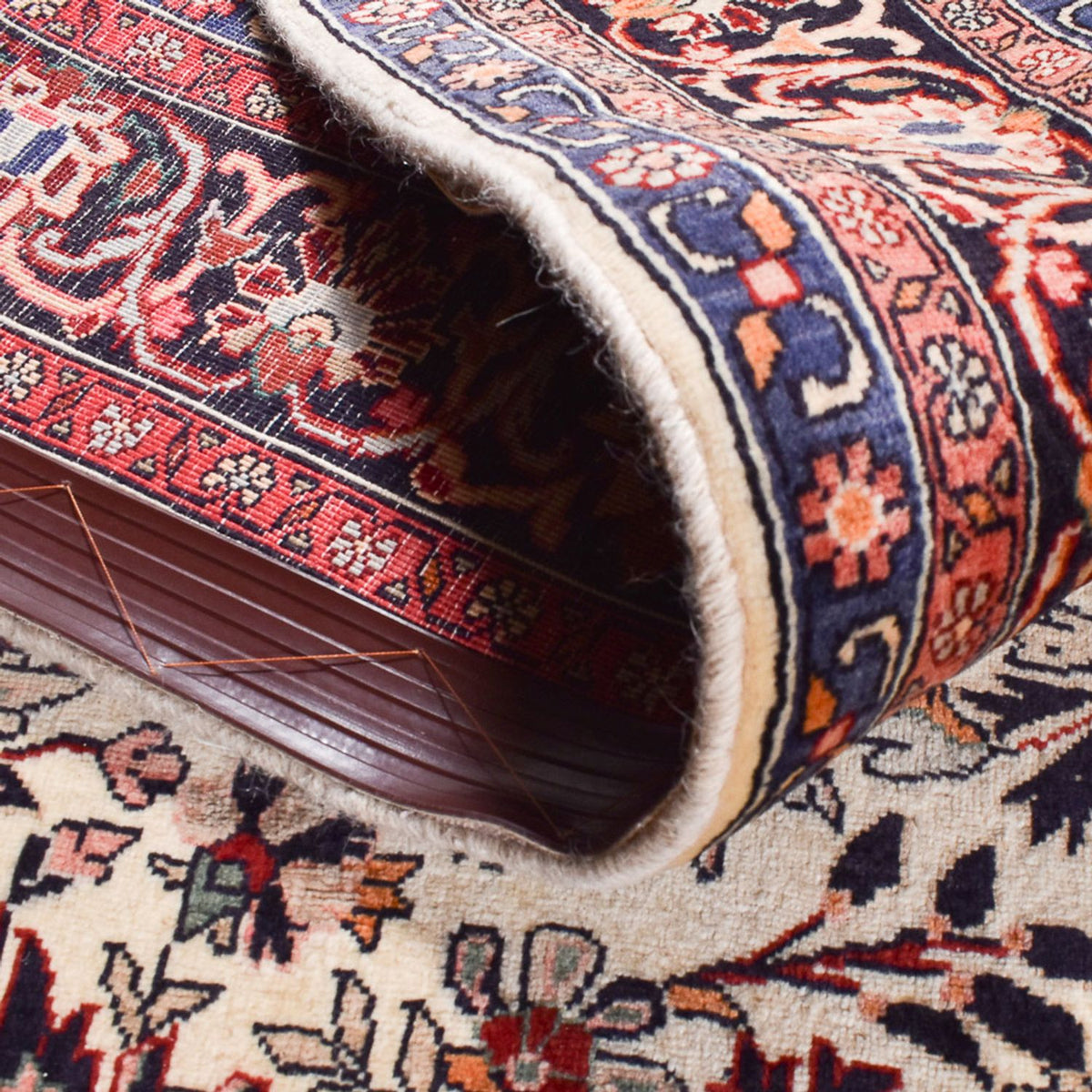 Tapis persan - Bidjar - 300 x 217 cm - beige