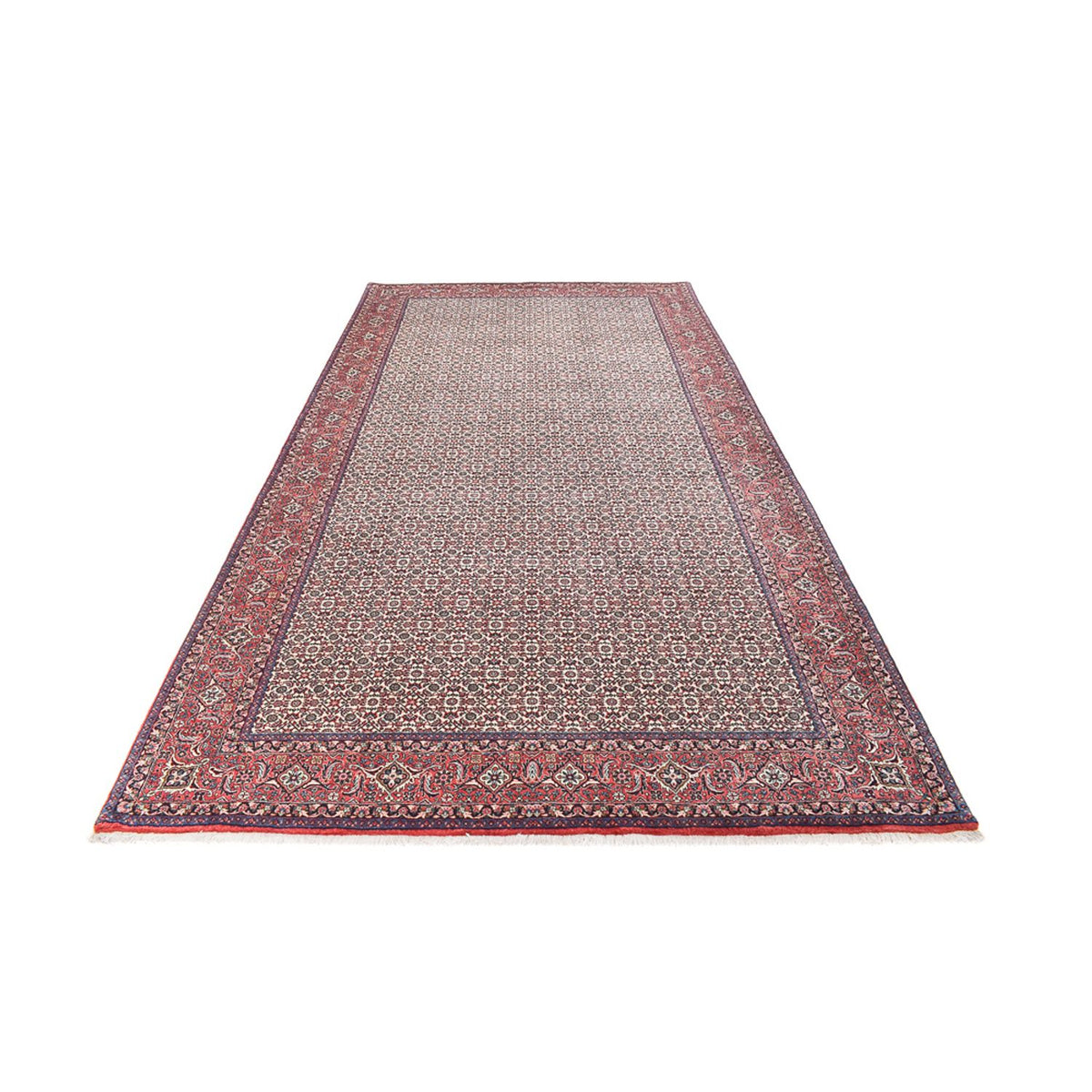 Tapis persan - Bidjar originale  - 395 x 205 cm - rouille