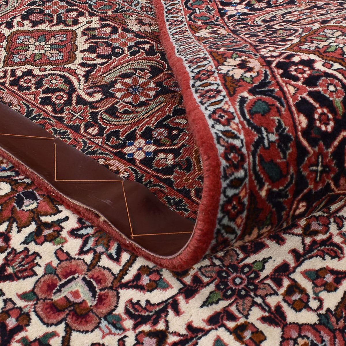 Tapis persan - Bidjar - 345 x 254 cm - rouille