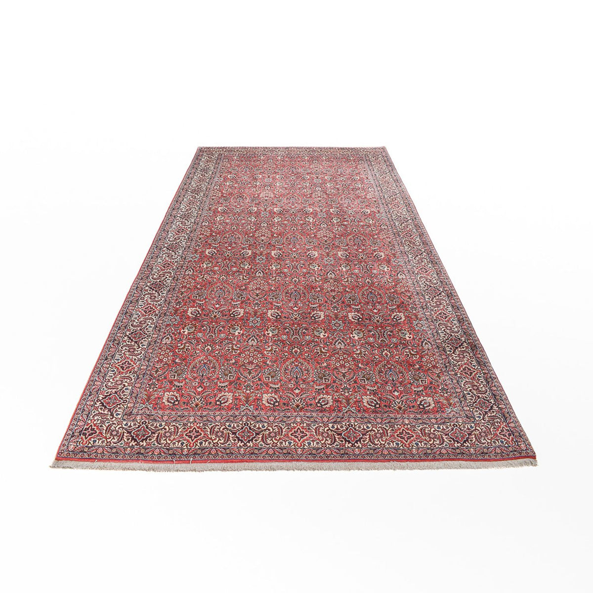Tapis persan - Bidjar originale  - 394 x 203 cm - rouille
