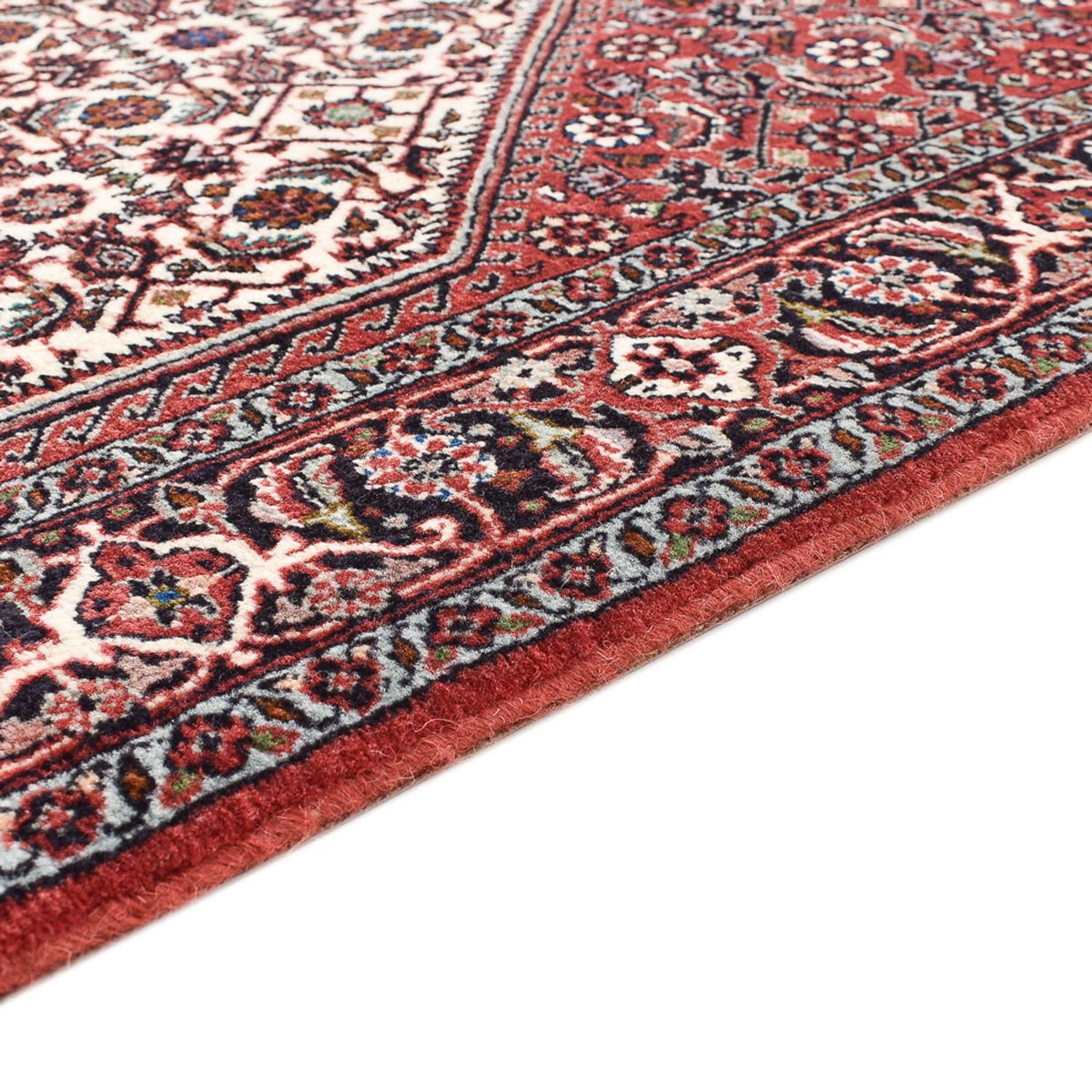 Tapis de couloir Tapis persan - Bidjar - 397 x 80 cm - terracotta