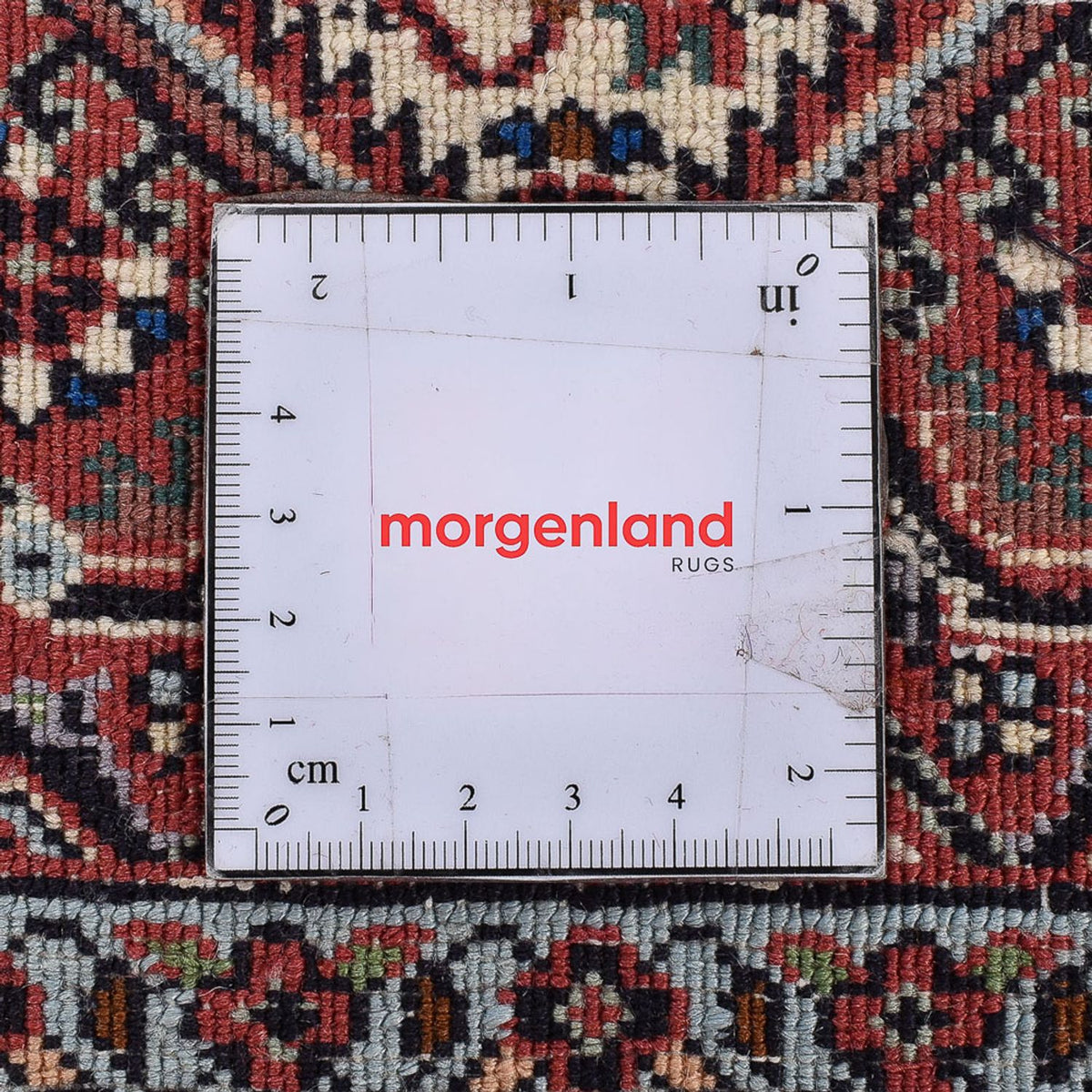 Tapis de couloir Tapis persan - Bidjar - 397 x 80 cm - terracotta