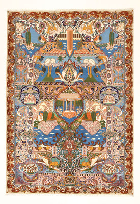 Tapis persan - Classique - 294 x 201 cm - multicolore