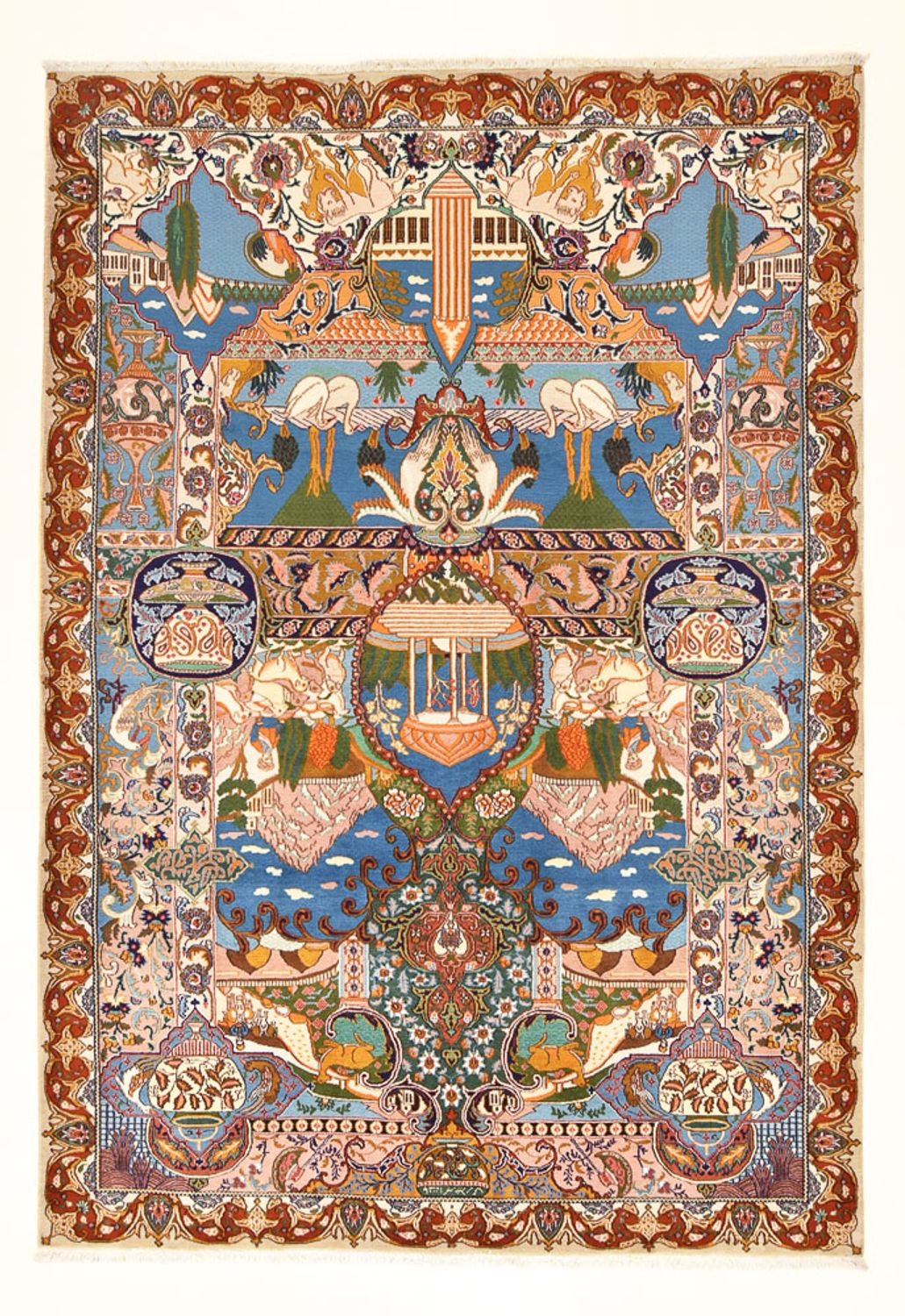 Tapis persan - Classique - 294 x 201 cm - multicolore