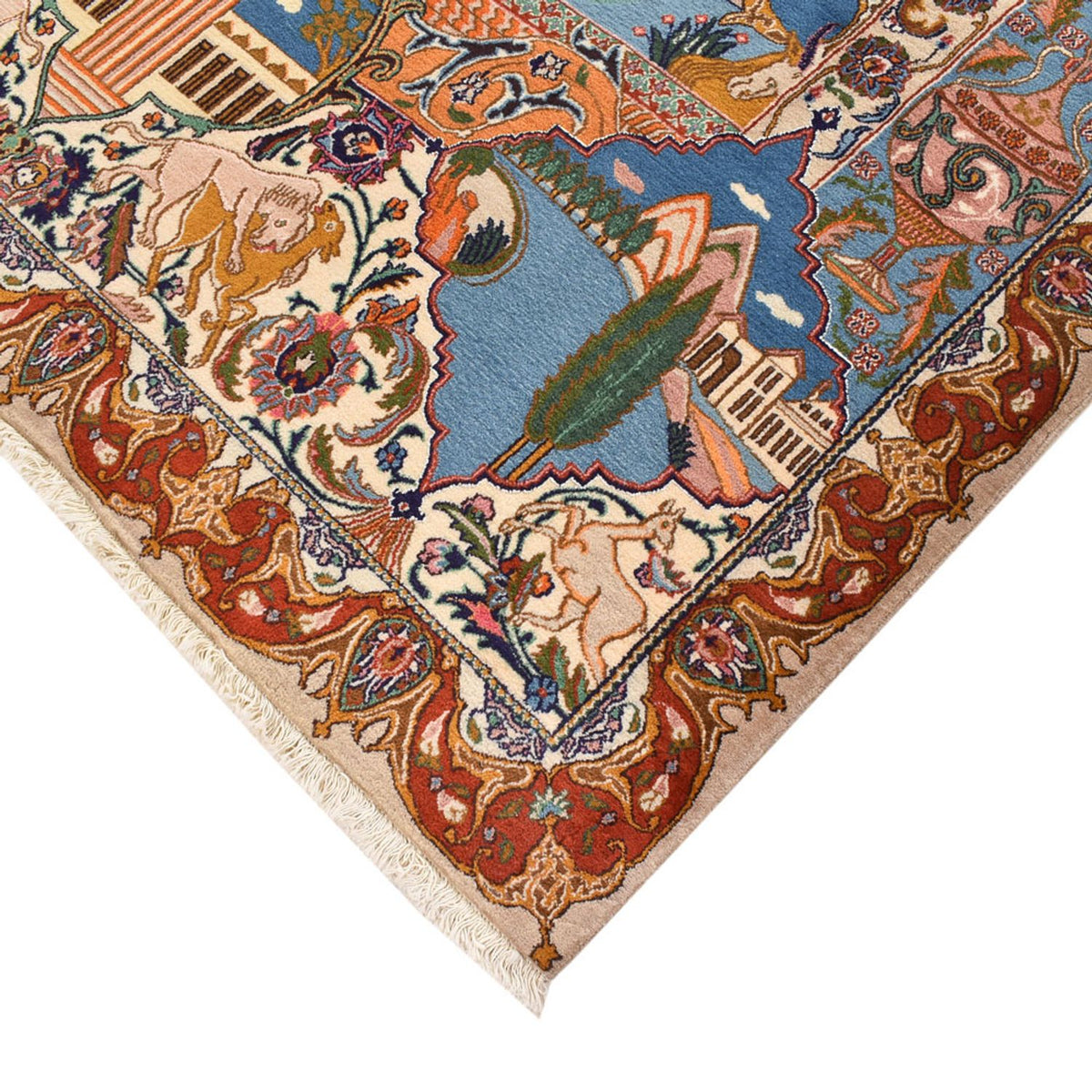 Tapis persan - Classique - 294 x 201 cm - multicolore