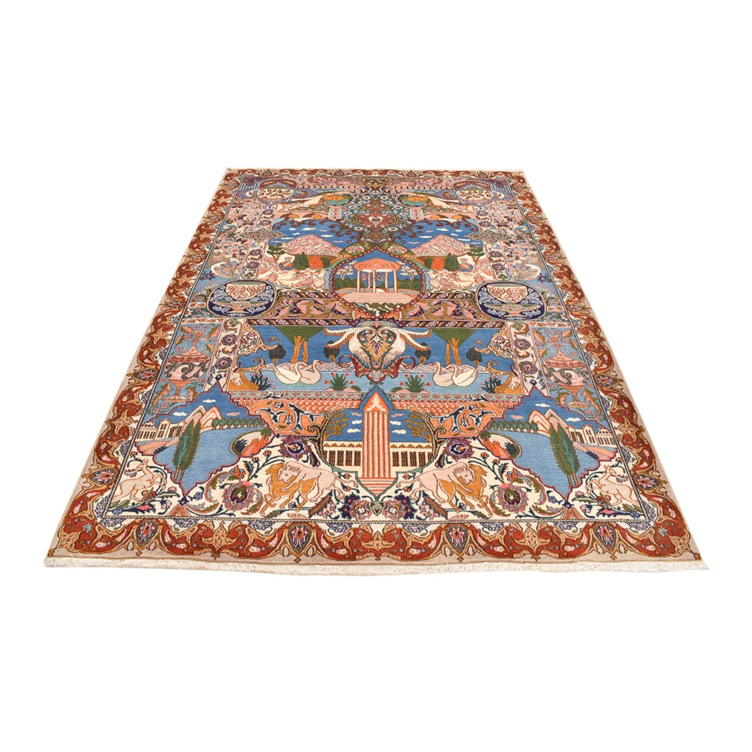 Tapis persan - Classique - 294 x 201 cm - multicolore