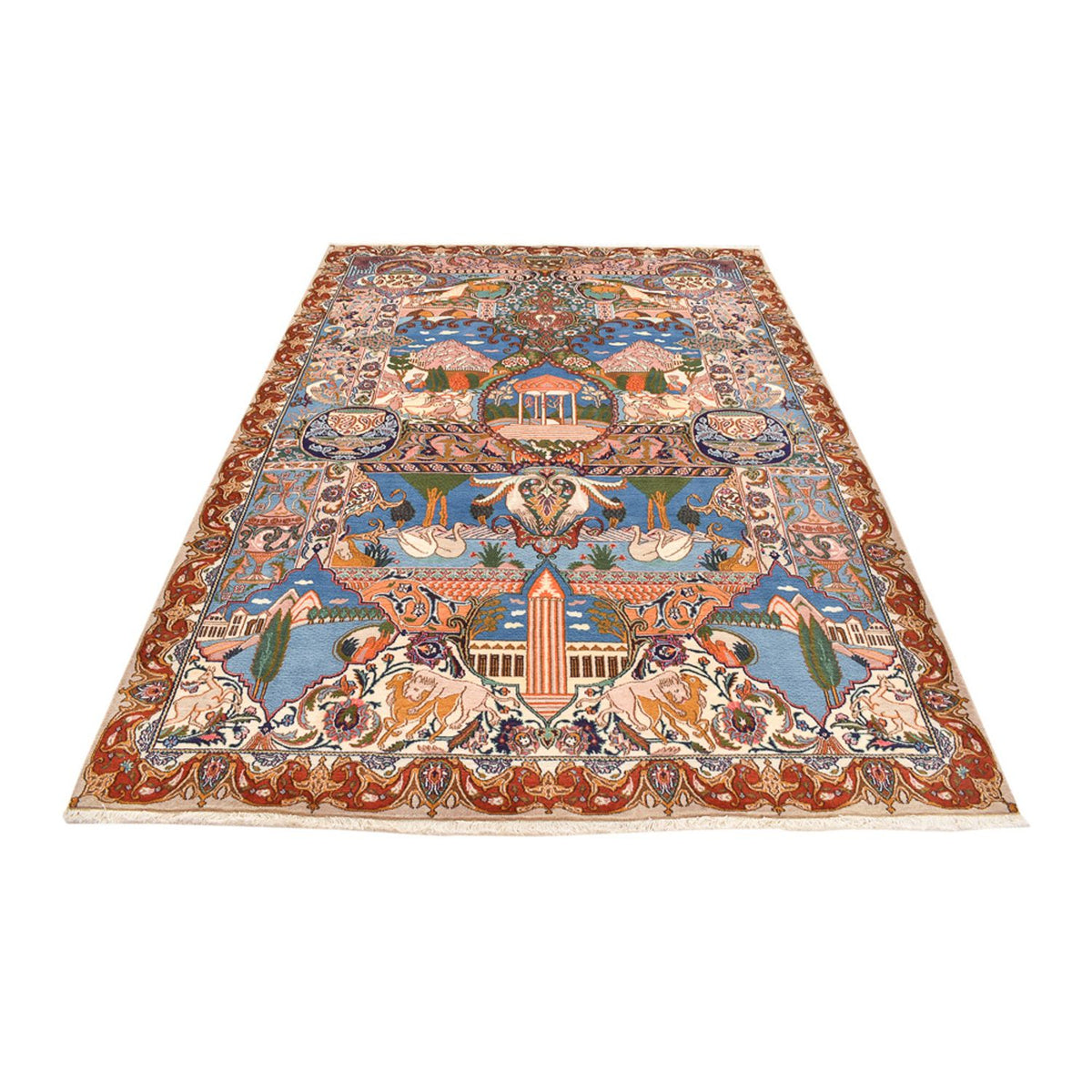 Tapis persan - Classique - 294 x 201 cm - multicolore