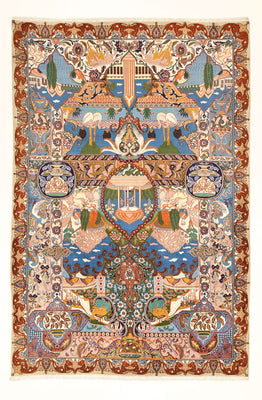 Tapis persan - Classique - 302 x 201 cm - multicolore