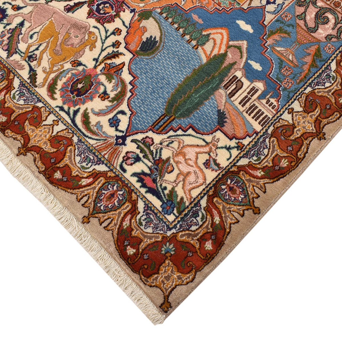 Tapis persan - Classique - 302 x 201 cm - multicolore