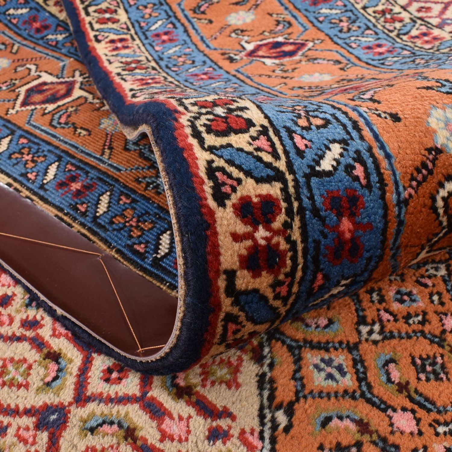 Tapis persan - Nomadic - 282 x 201 cm - rouille
