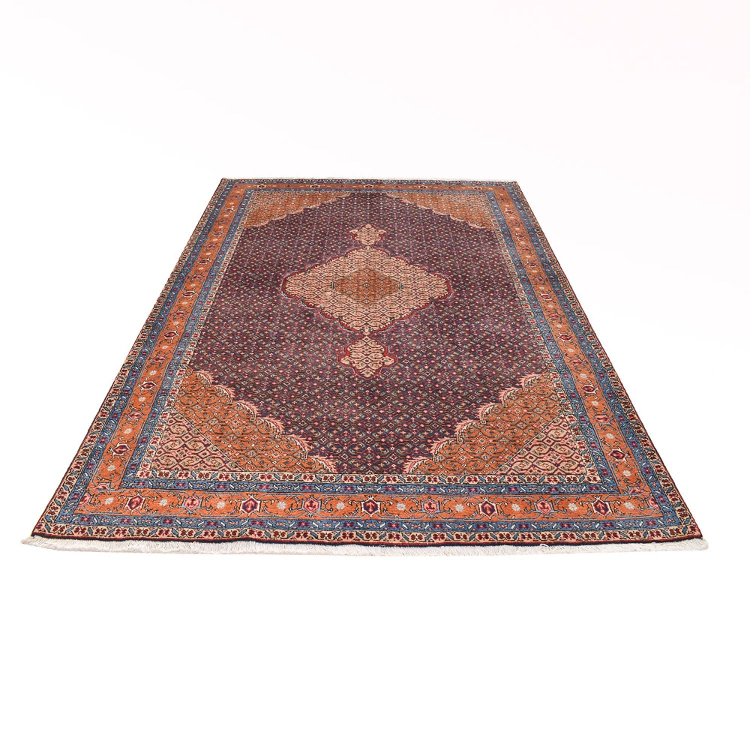 Tapis persan - Nomadic - 282 x 201 cm - rouille