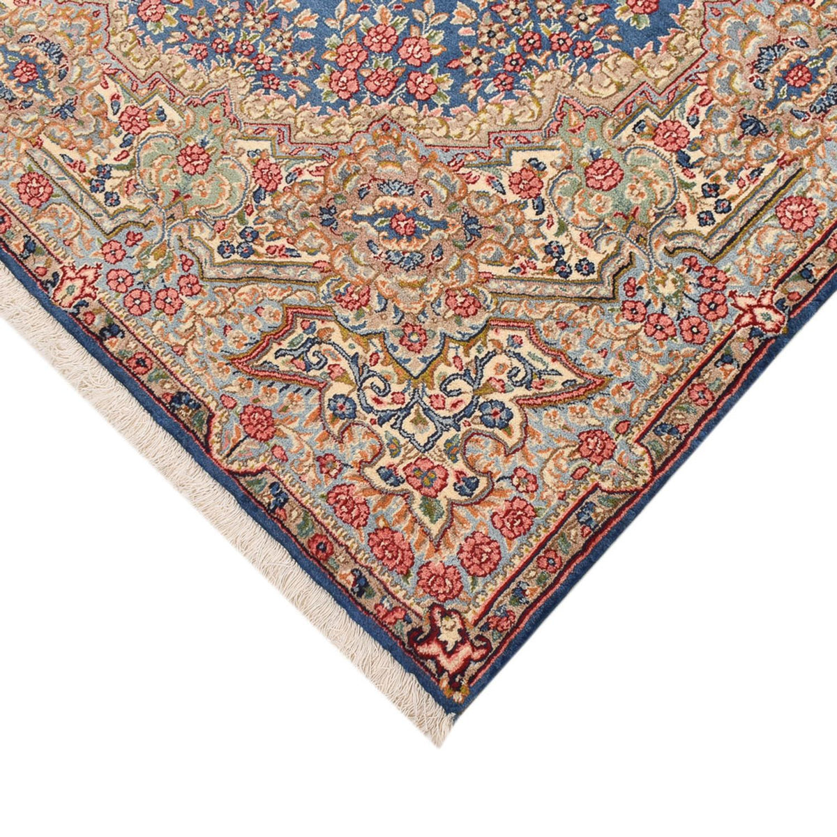 Tapis persan - Royal - 307 x 192 cm - bleu foncé