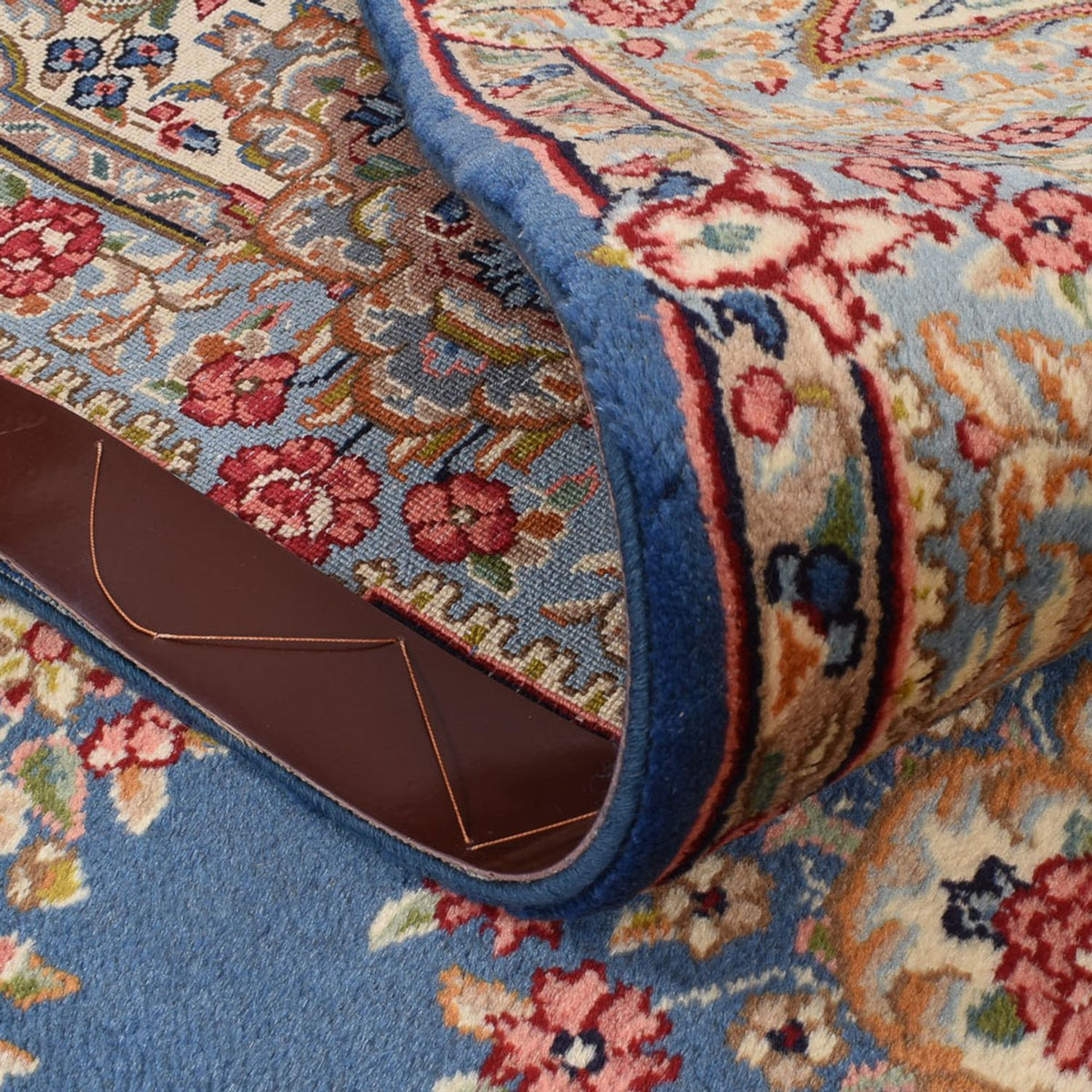 Tapis persan - Royal - 307 x 192 cm - bleu foncé