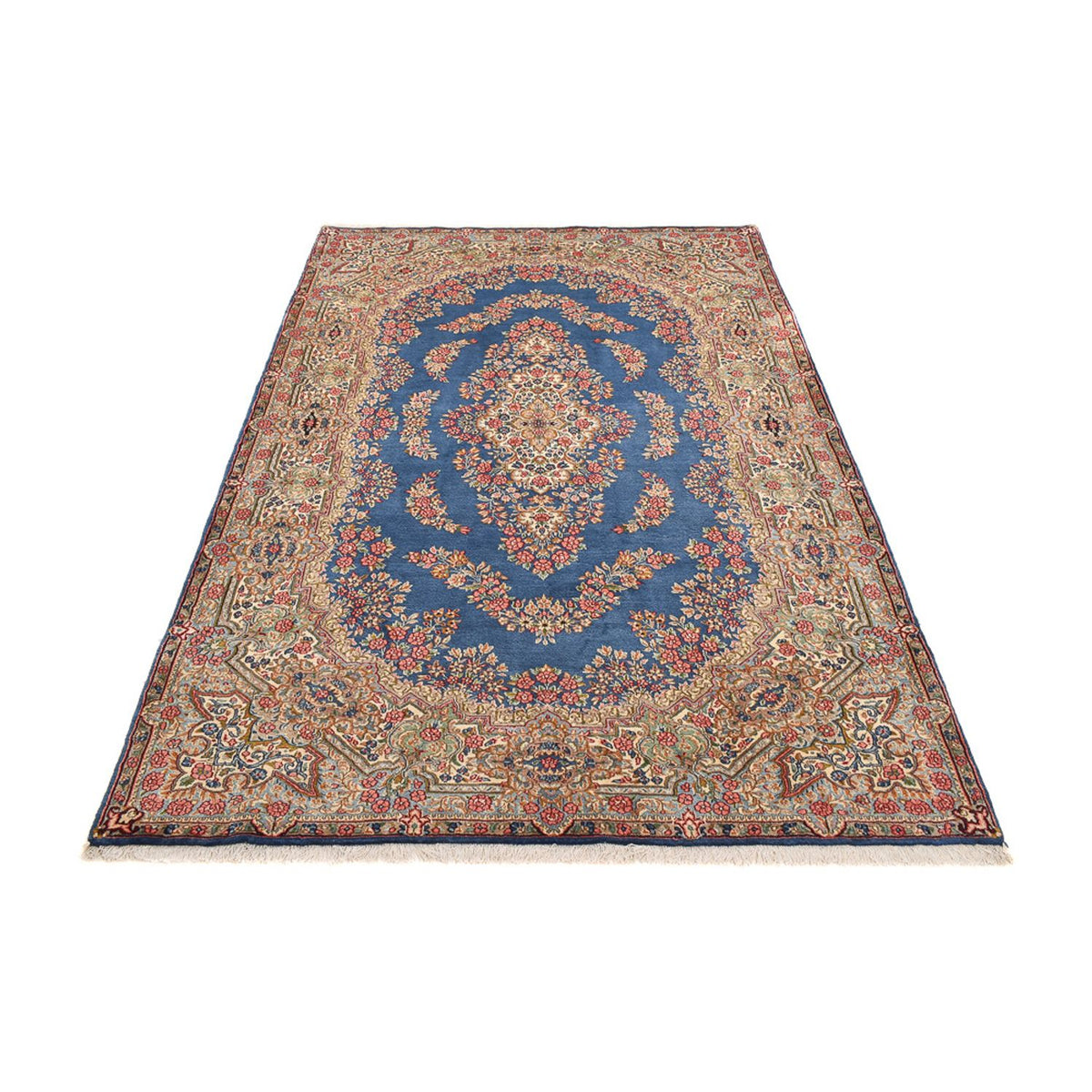 Tapis persan - Royal - 307 x 192 cm - bleu foncé