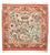 Tapis persan - Royal - 77 x 75 cm - multicolore