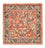Tapis persan - Royal - 59 x 58 cm - rouge clair
