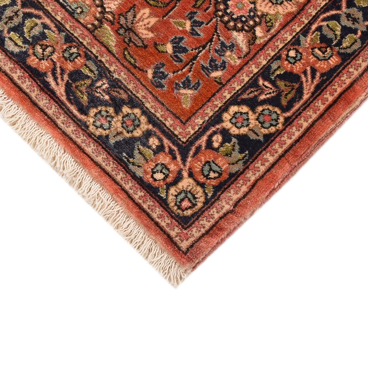 Tapis persan - Royal - 59 x 58 cm - rouge clair