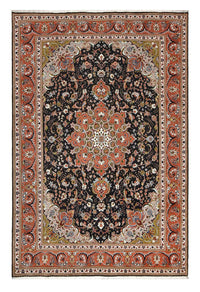 Tapis persan - Tabriz - Royal - 305 x 203 cm - anthracite