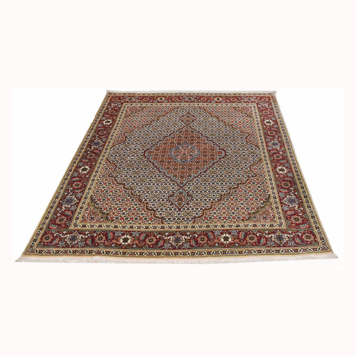 Tapis persan - Tabriz - Royal - 200 x 153 cm - multicolore