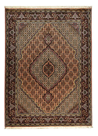 Tapis persan - Tabriz - Royal - 202 x 150 cm - marron clair