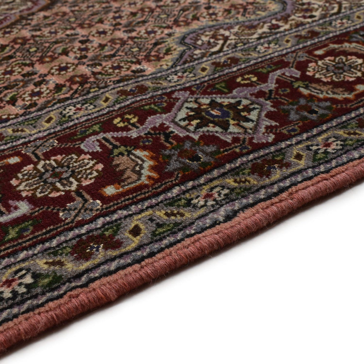 Tapis persan - Tabriz - Royal - 202 x 150 cm - marron clair