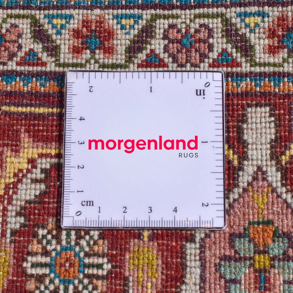 Tapis persan - Tabriz - Royal - 198 x 156 cm - marron foncé