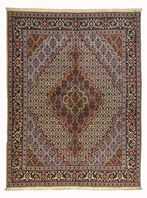 Tapis persan - Tabriz - Royal - 200 x 150 cm - sable