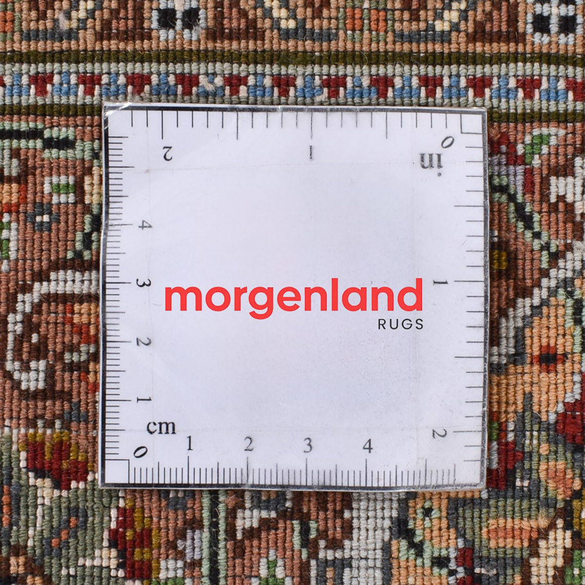 Tapis de couloir Tapis persan - Tabriz - Royal - 407 x 201 cm - marron clair