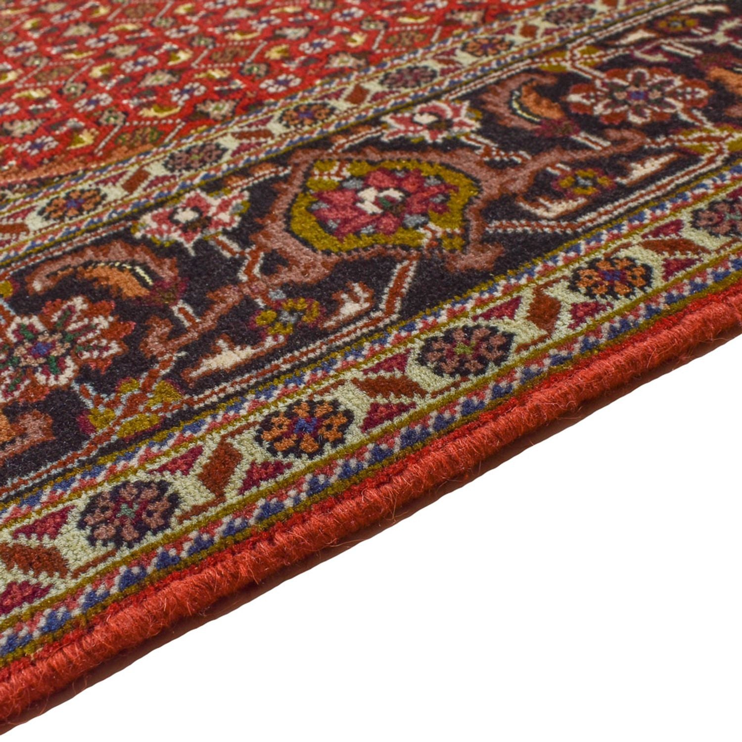 Tapis persan - Tabriz - Royal - 204 x 156 cm - rouge