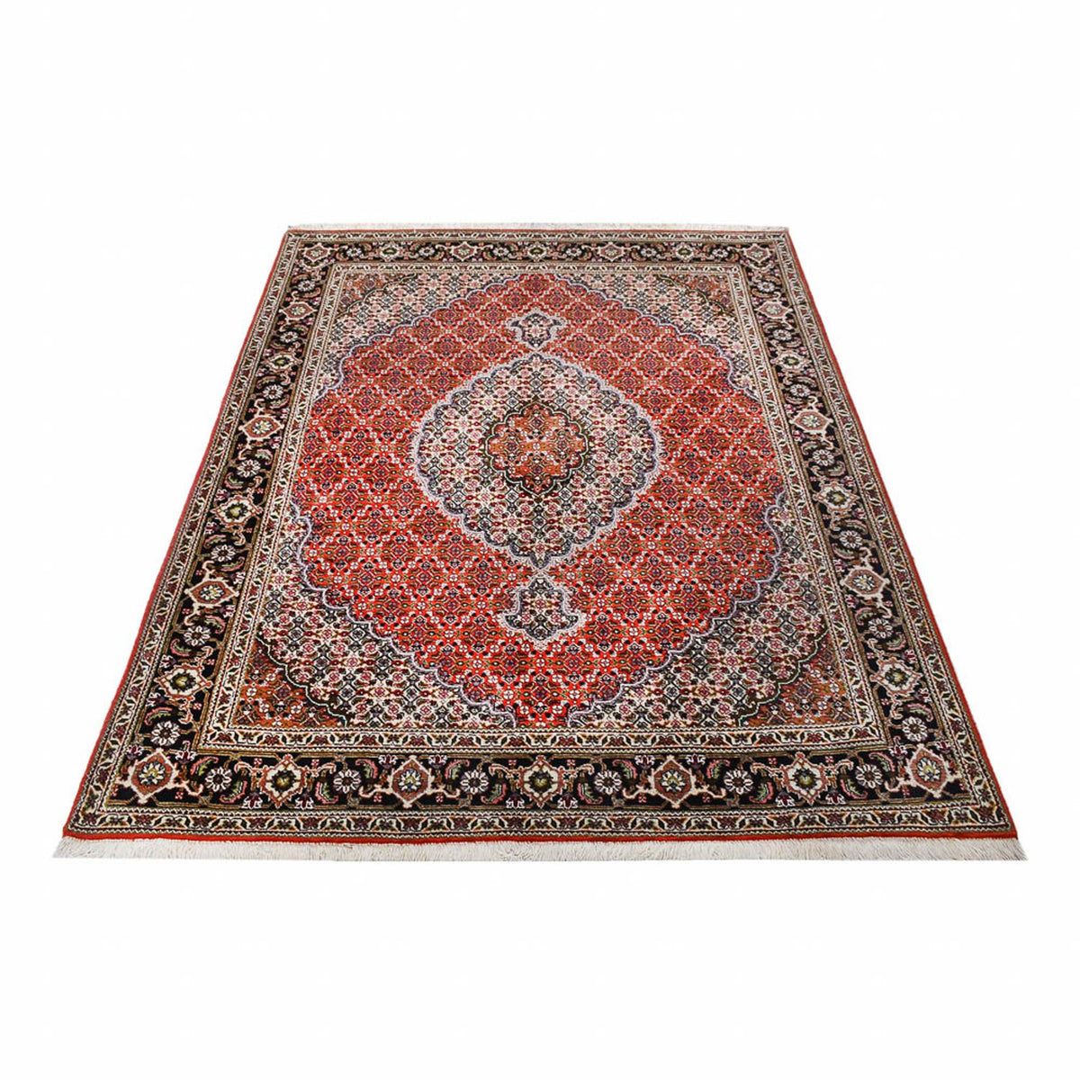 Tapis persan - Tabriz - Royal - 198 x 154 cm - multicolore