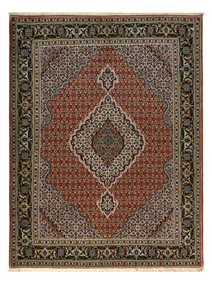 Tapis persan - Tabriz - Royal - 200 x 152 cm - rouille
