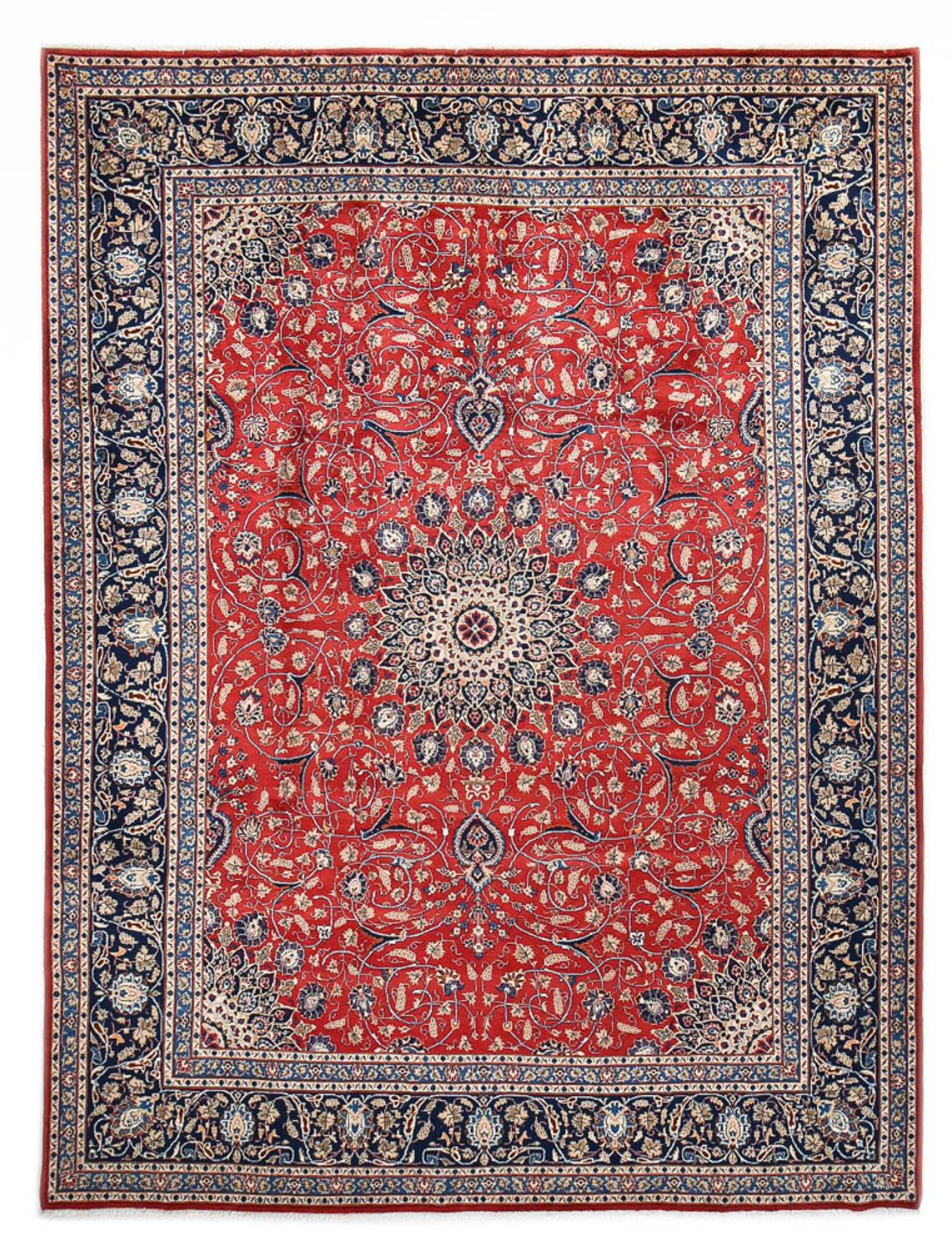Tapis persan - Classique - Royal - 386 x 297 cm - rouge
