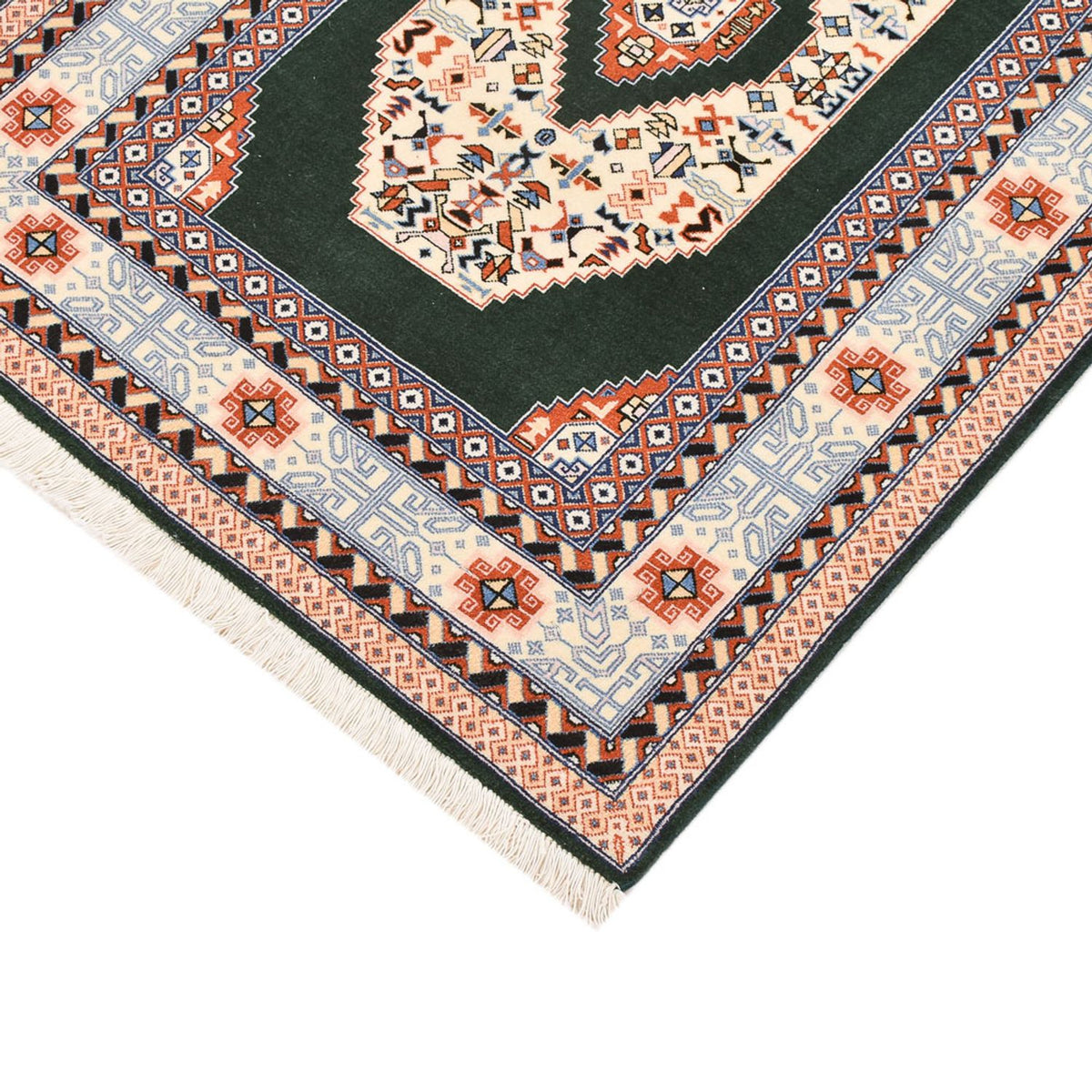Tapis de couloir Tapis persan - Tabriz - Royal - 182 x 77 cm - bleu foncé