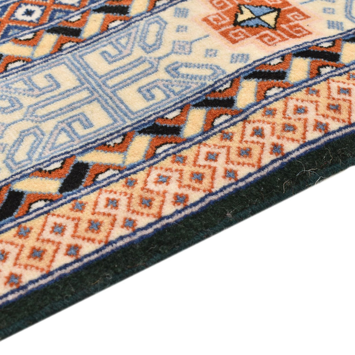 Tapis de couloir Tapis persan - Tabriz - Royal - 182 x 77 cm - bleu foncé