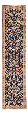 Tapis de couloir Tapis persan - Tabriz - Premium - 300 x 68 cm - bleu foncé