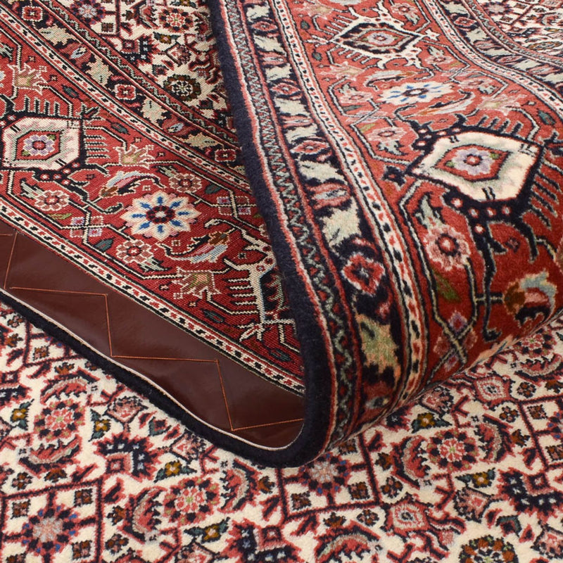 Tapis de couloir Tapis persan - Bidjar - 402 x 153 cm - rouille