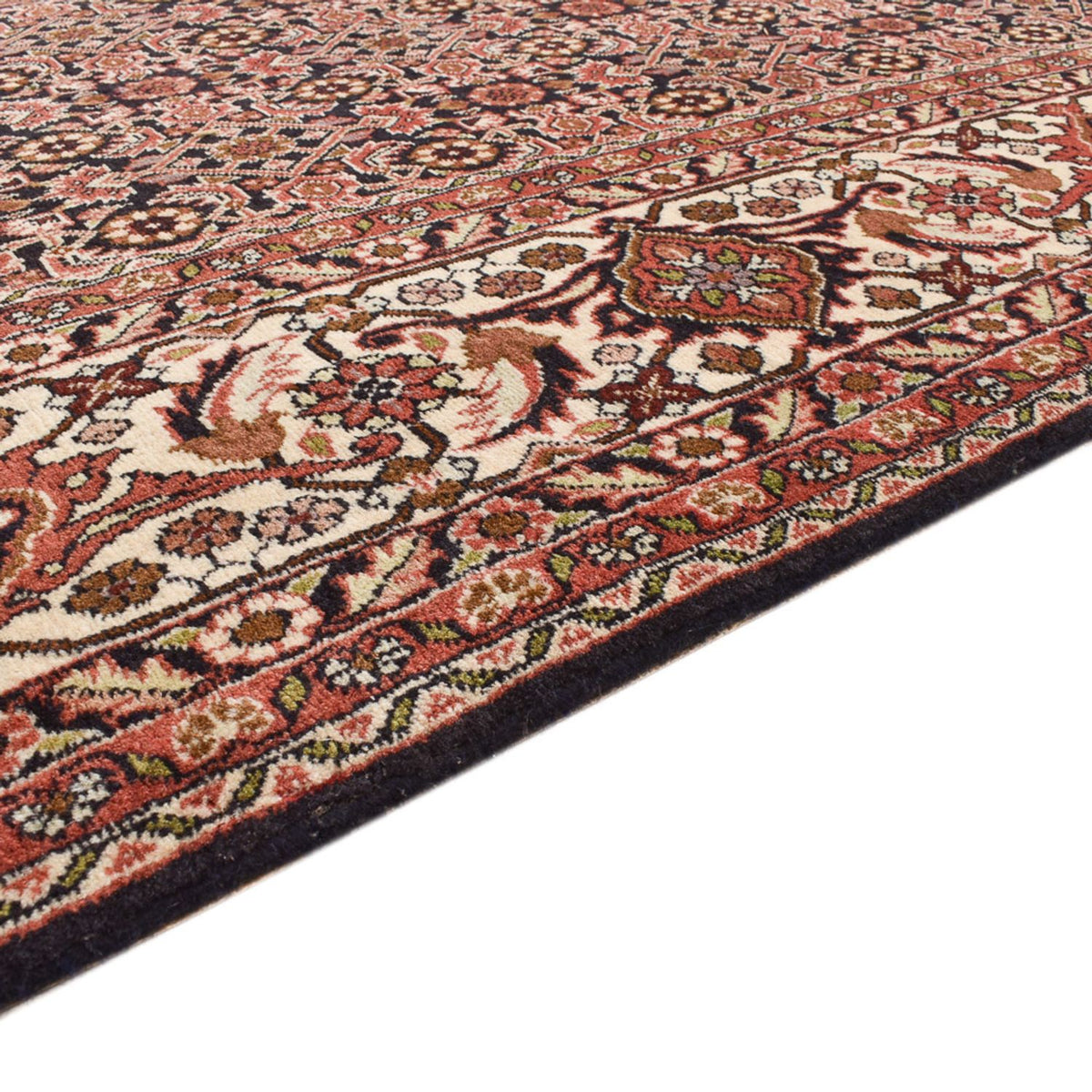 Tapis de couloir Tapis persan - Bidjar - 395 x 203 cm - rouille