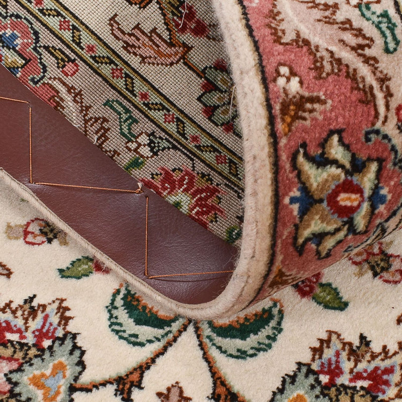 Tapis de couloir Tapis persan - Tabriz - Premium - 297 x 69 cm - caramel