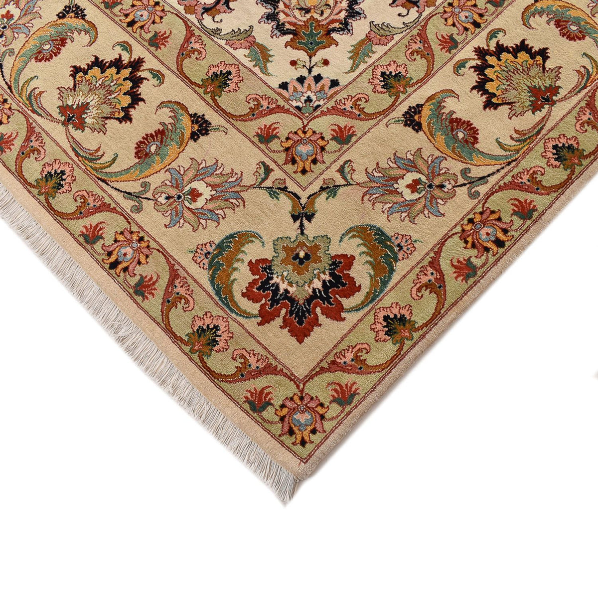 Tapis persan - Tabriz - Royal - 362 x 260 cm - beige