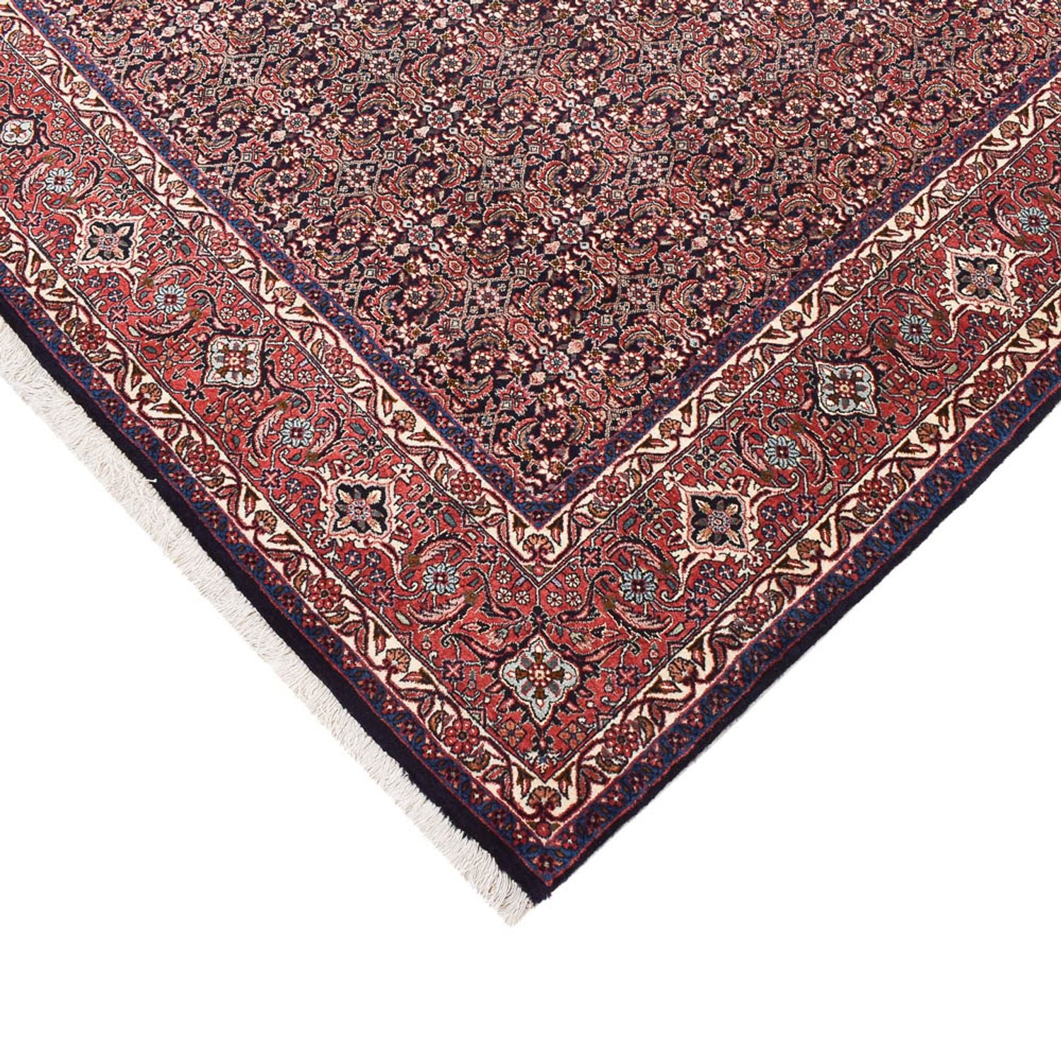 Tapis de couloir Tapis persan - Bidjar - 405 x 207 cm - rouille