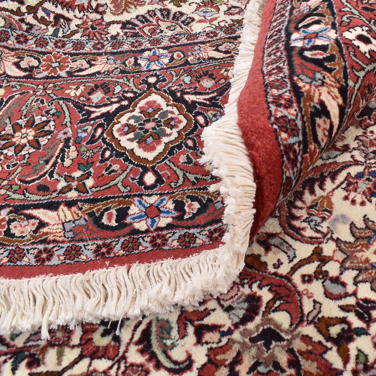 Tapis persan - Bidjar ronde  - 300 x 300 cm - rouille