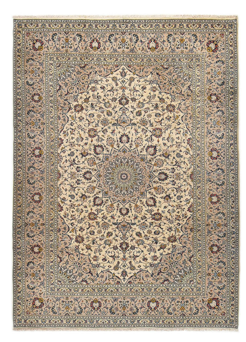 Tapis persan - Keshan - Royal - 342 x 247 cm - sable