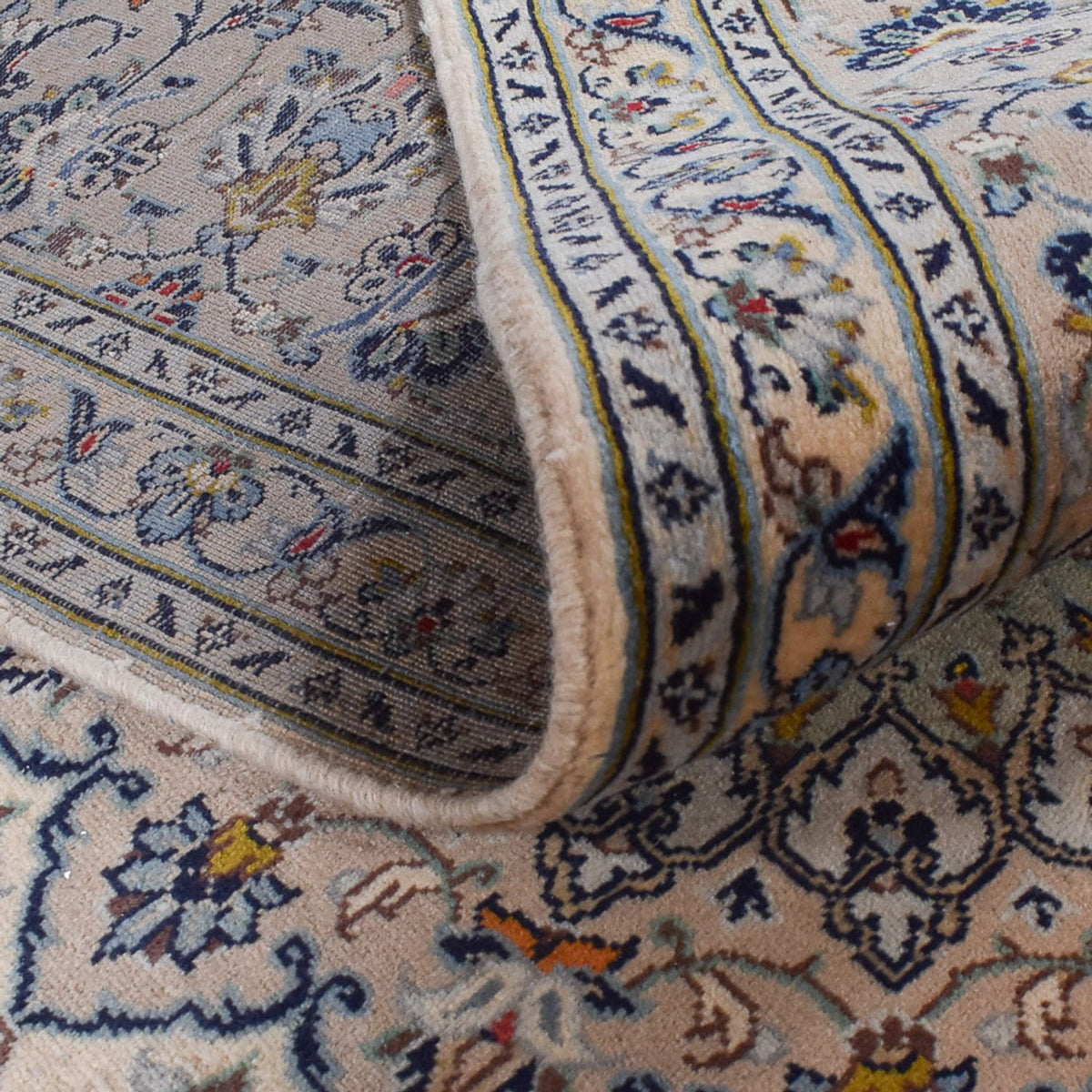 Tapis persan - Keshan - Royal - 342 x 247 cm - sable