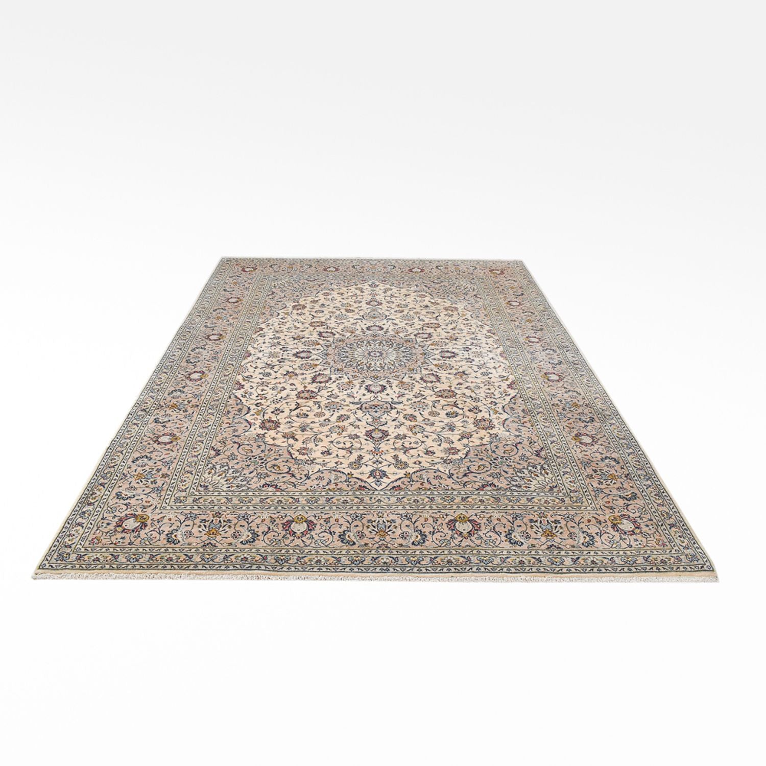 Tapis persan - Keshan - Royal - 347 x 244 cm - sable